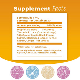 BIOTOPLEVEL Curcuma Liquide 95% Curcuminoïdes en lifestyle