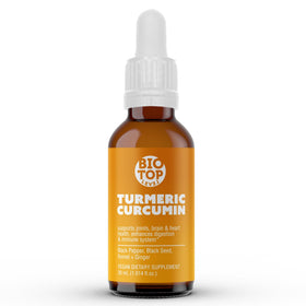 BIOTOPLEVEL Curcuma Liquide 95% Curcuminoïdes flacon avant