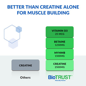 BioTrust Ageless Muscle Builder ingrédients et nutrition