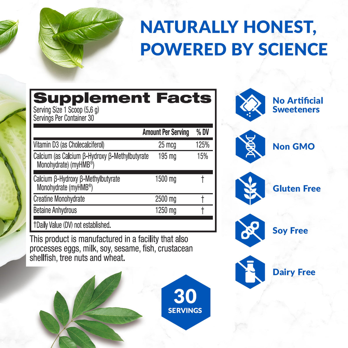 BioTrust Ageless Muscle Builder ingredients list