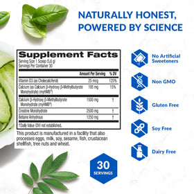 BioTrust Ageless Muscle Builder ingredients list