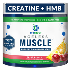 BioTrust Ageless Muscle Builder pot 275g vue de face
