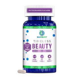 BioTrust Complément Alimentaire Cheveux, Peau & Ongles 30 capsules, vue de face