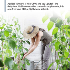 BioTrust Curcuma avec Gingembre - flacon ouvert avec gélules