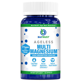BioTrust Multi Magnesium Complex 60 capsules vue avant