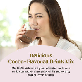 BioVanish Boisson Cacao Keto 30 Portions - préparation en cuisine