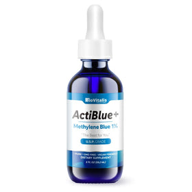 Biovitalis Solutions Actiblue+ Methylene Blue 1% flacon en verre de 60 ml