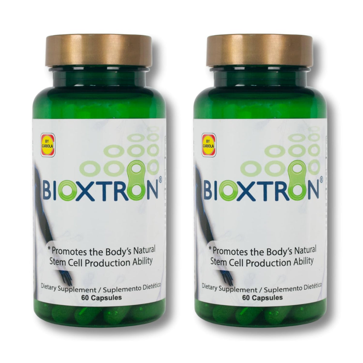 Bioxtron AFA Spiruline 120 capsules vue de face