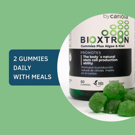 Bioxtron Gummies Spiruline emballage ouvert
