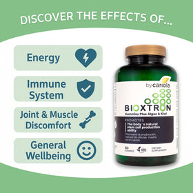 Bioxtron Gummies Spiruline gélifiés dans un bol