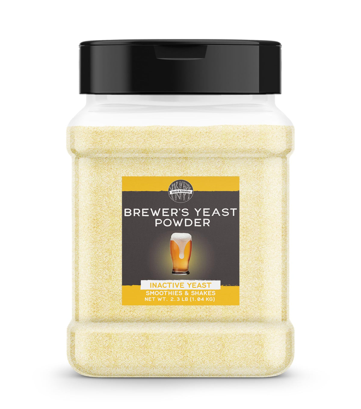 BIRCH & MEADOW Levure de bière 1102g vue de face