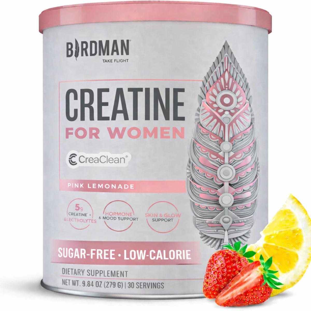 BIRDMAN Créatine Monohydrate pour Femmes 381g vue avant