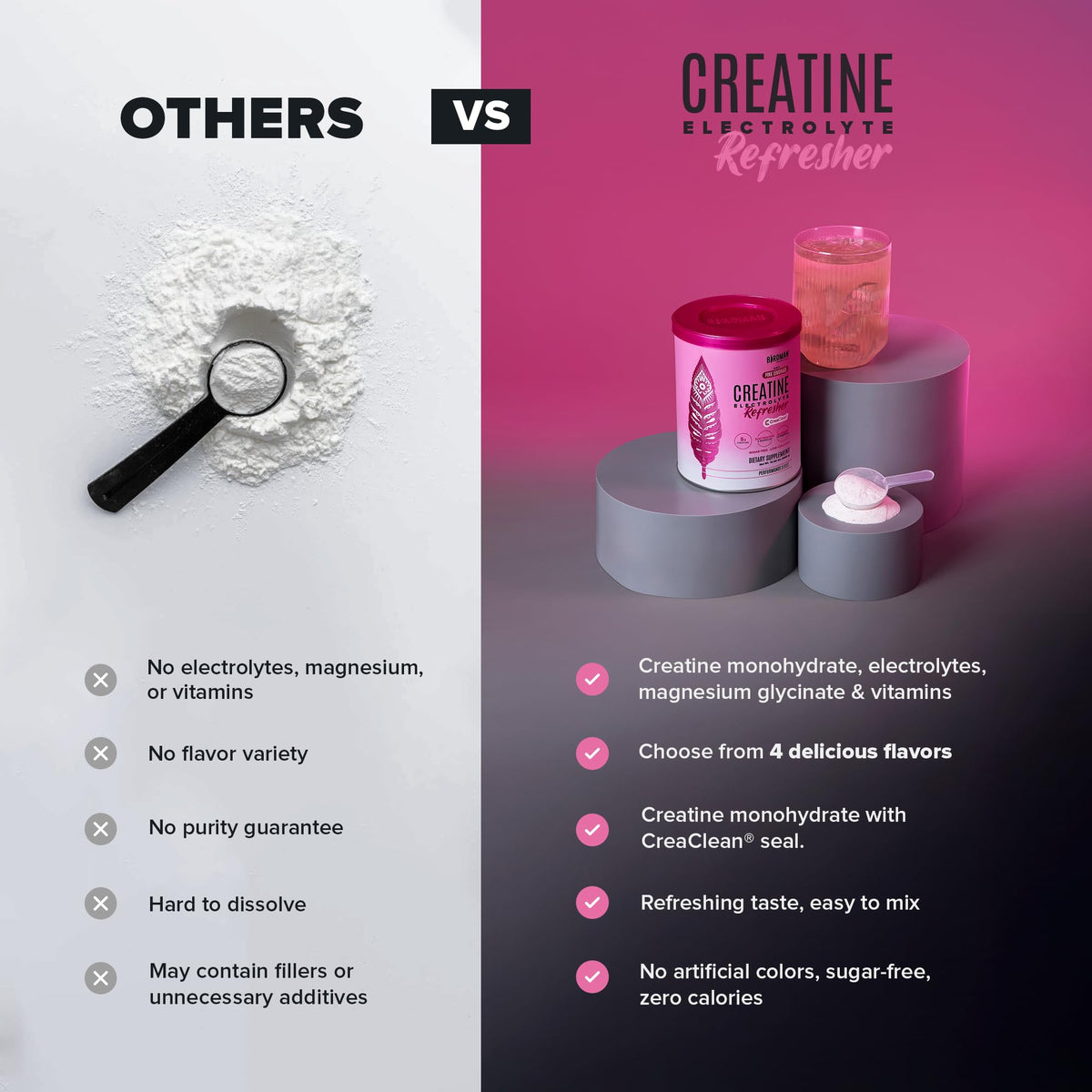 BIRDMAN Creatine Refresher 399g avec shaker