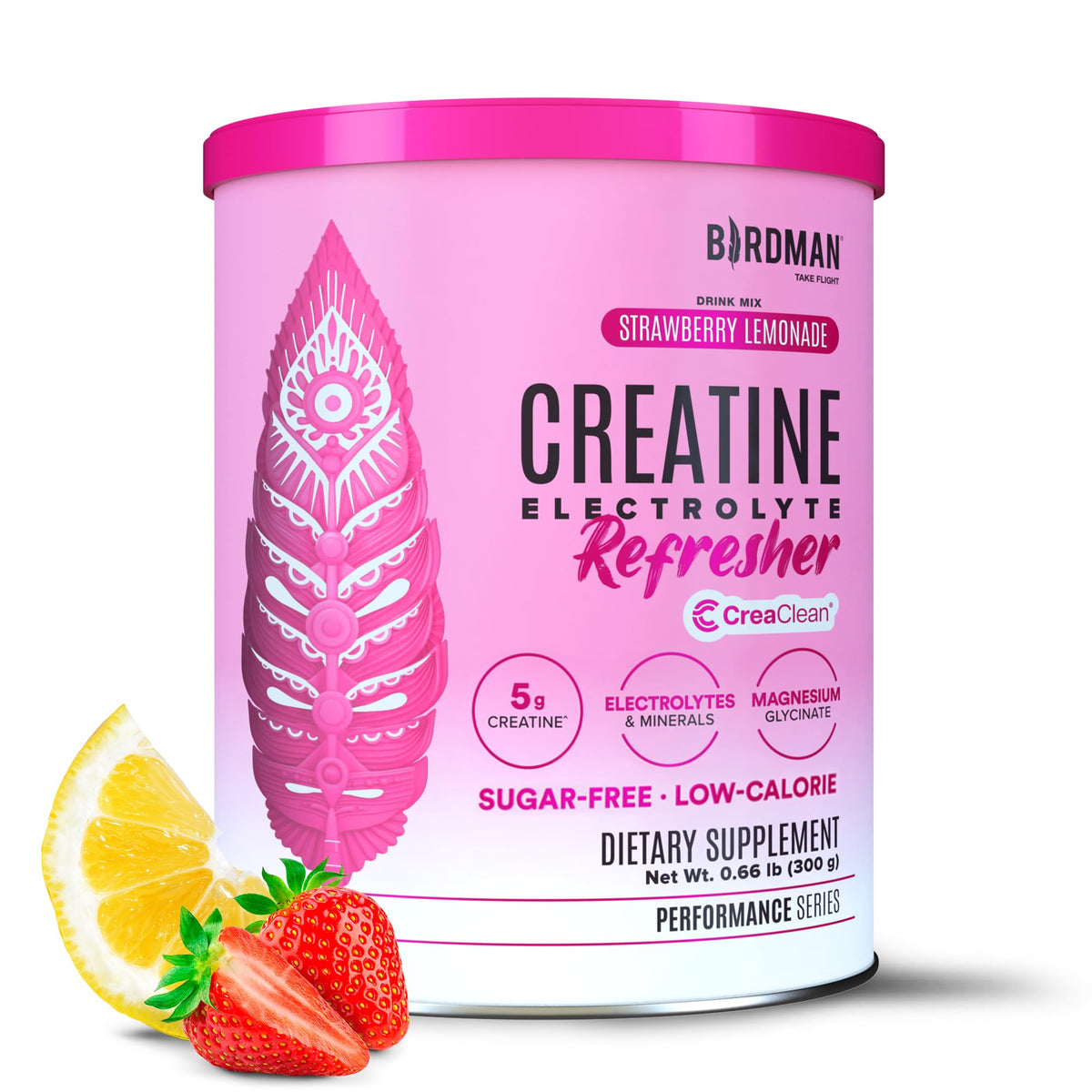 BIRDMAN Creatine Refresher 399g vue de face avec étiquette