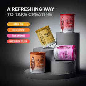 BIRDMAN Creatine Refresher en pot avec une vue de dessus