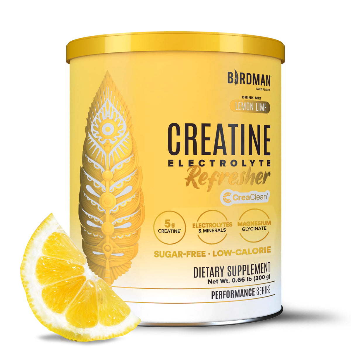 BIRDMAN Creatine Refresher poudre de 399g vue de face avec étiquette