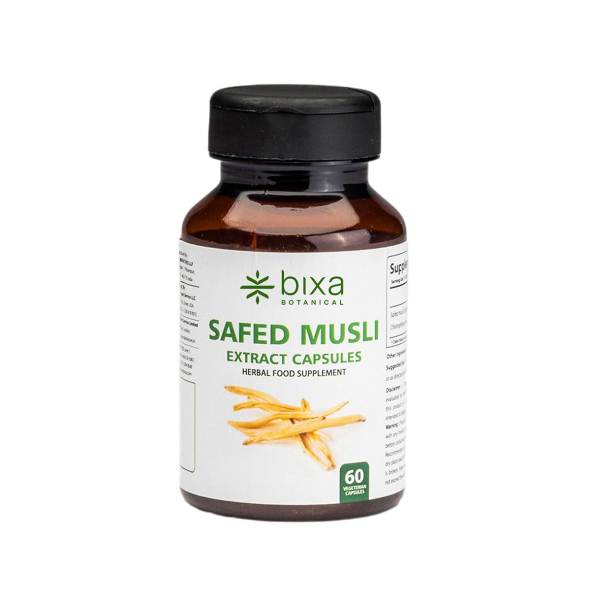 bixa BOTANICAL Capsules de Safed Musli 60 comprimés vue avant