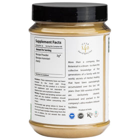 bixa BOTANICAL Poudre de Brahmi 200g emballage