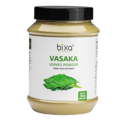 bixa BOTANICAL Poudre de Feuille de Vasaka 531g emballage avant