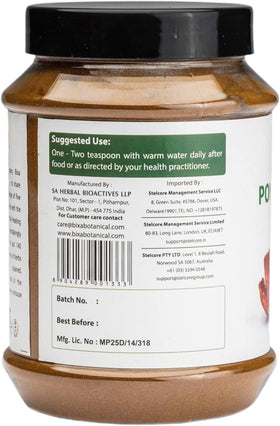 bixa BOTANICAL Poudre de Pelure de Grenade 531g packaging