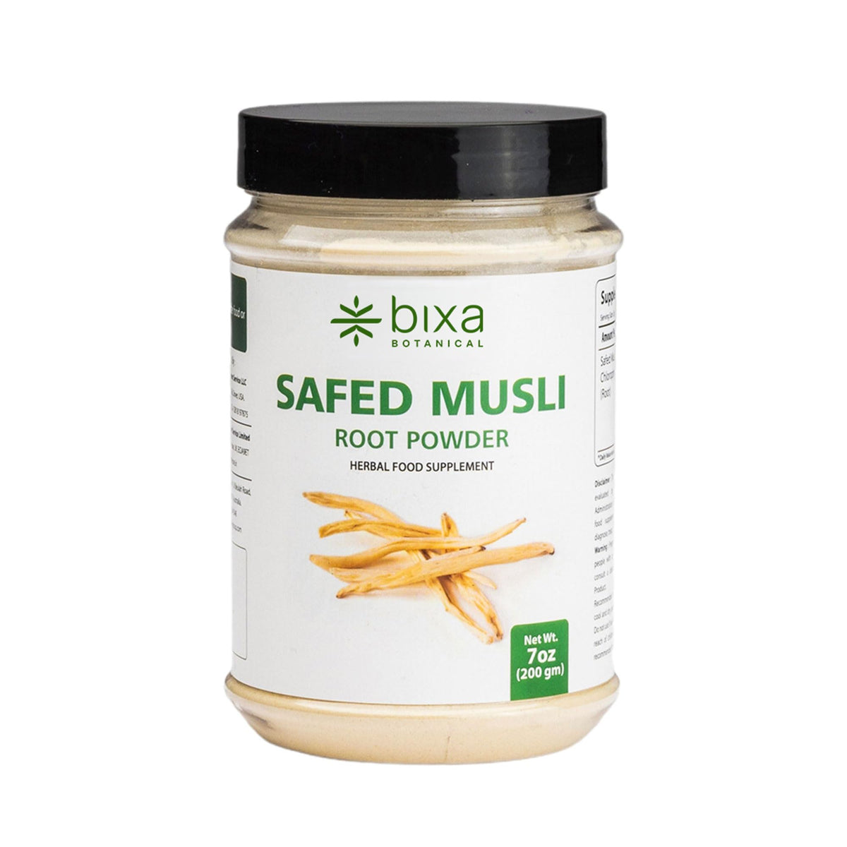 bixa BOTANICAL Poudre de Safed Musli 200 g vue avant