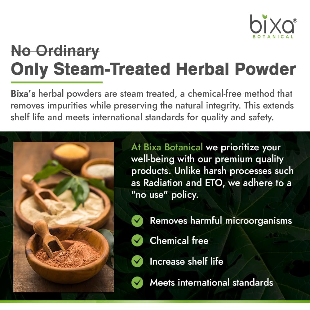 Bixa BOTANICAL Safed Musli Poudre 522g en utilisation