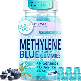 BIZYAC Gummies Methylene Blue 7mg boîte avant vue