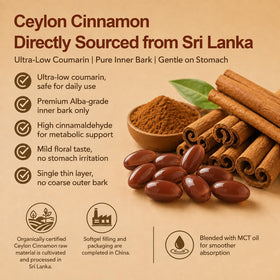 BKKTfBWK complément de cannelle de Ceylan 12000mg, vue des ingrédients