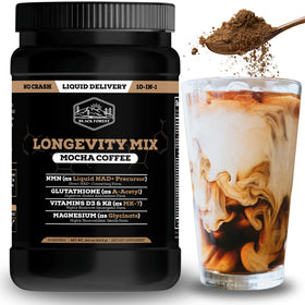 Black Forest Longevity Mix 10-en-1 café mocha en poudre