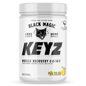 Black Magic Keyz Poudre d'Amino Acides 531g au goût Pina Colada - vue de face