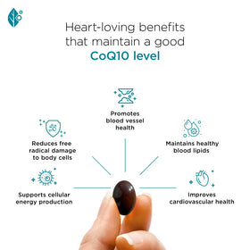 Blackmores CoQ10 150mg avec description des bienfaits