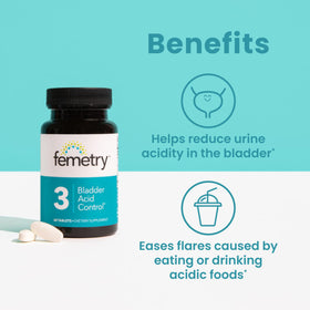 Bladder Acid Control de LifeSeasons avec Calcium Glycerophosphate