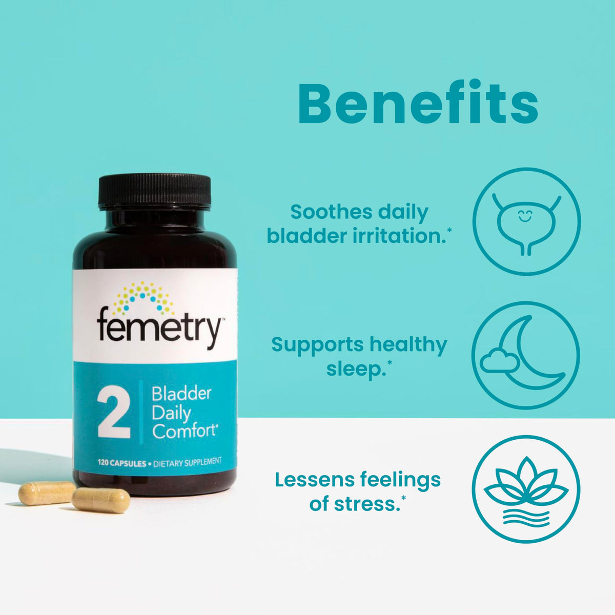 Bladder Daily Comfort de LifeSeasons avec Glucosamine et Aloe
