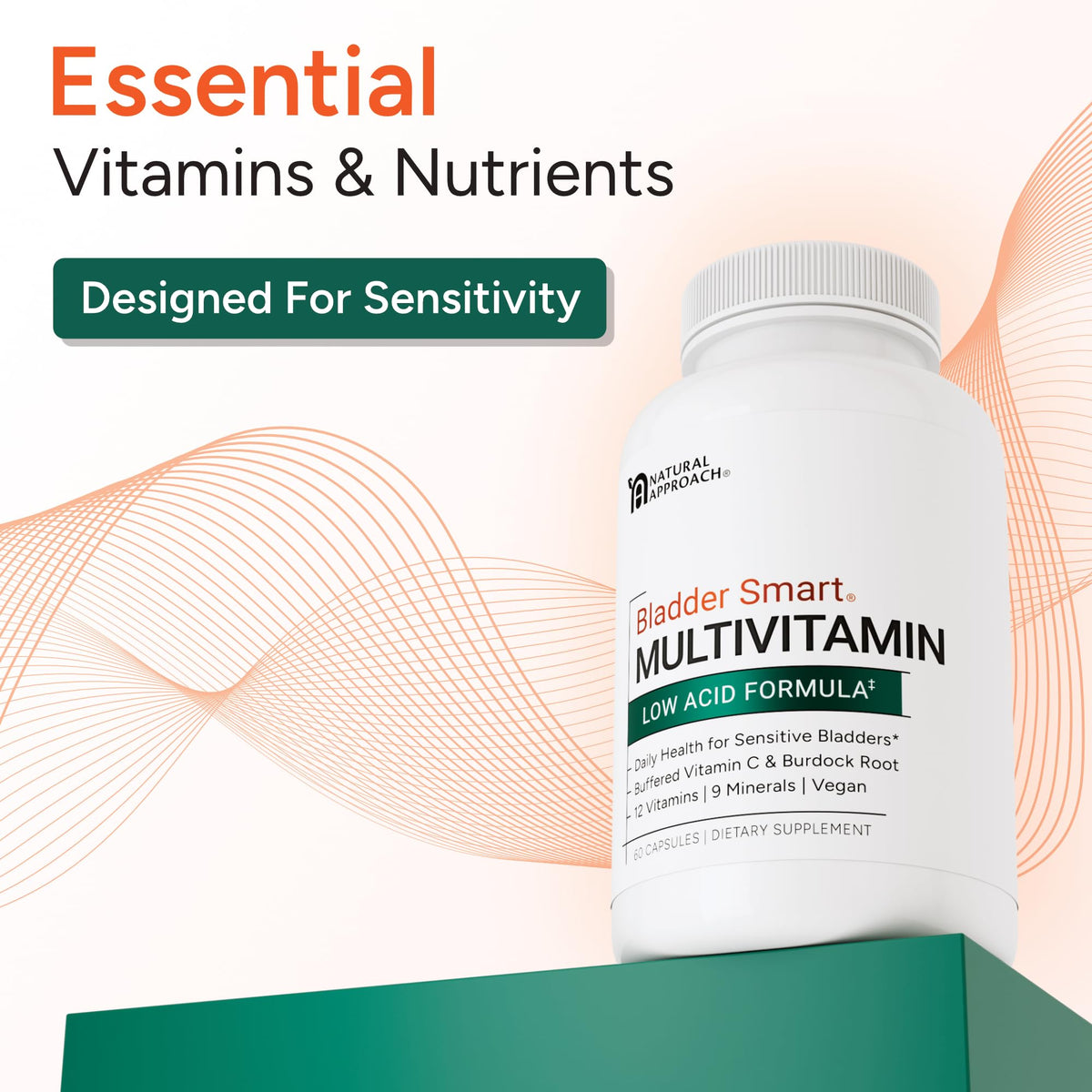 BLADDER SMART multivitamines ouvertes montrant les capsules