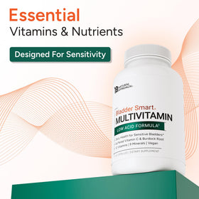 BLADDER SMART multivitamines ouvertes montrant les capsules