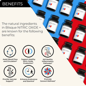 Blisque complément alimentaire naturel 90 capsules avec étiquette
