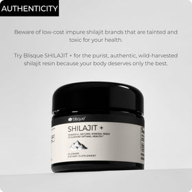 Blisque Résine de Shilajit Himalayen Pur 30g texture