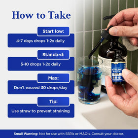 Blissta Methylene Blue 1% 30ml bottle with packaging
