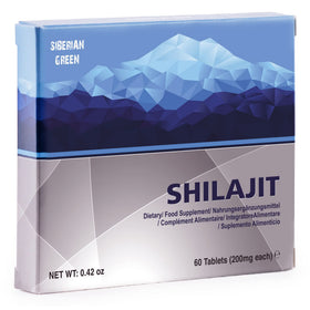 Blister de comprimés de Shilajit Siberian Green