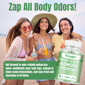 Blltzzz Déodorant Corps Capsules avec ingrédients naturels