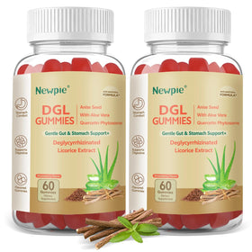 Blltzzz Gummies DGL 120 unités saveur fraise, bouteille vue de face