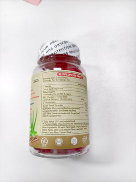 Blltzzz Gummies DGL, gummies sur une cuillère en bois