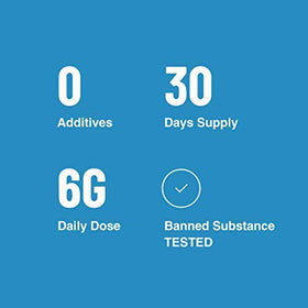 Blonyx Beta-Alanine 240g sur une table de sport