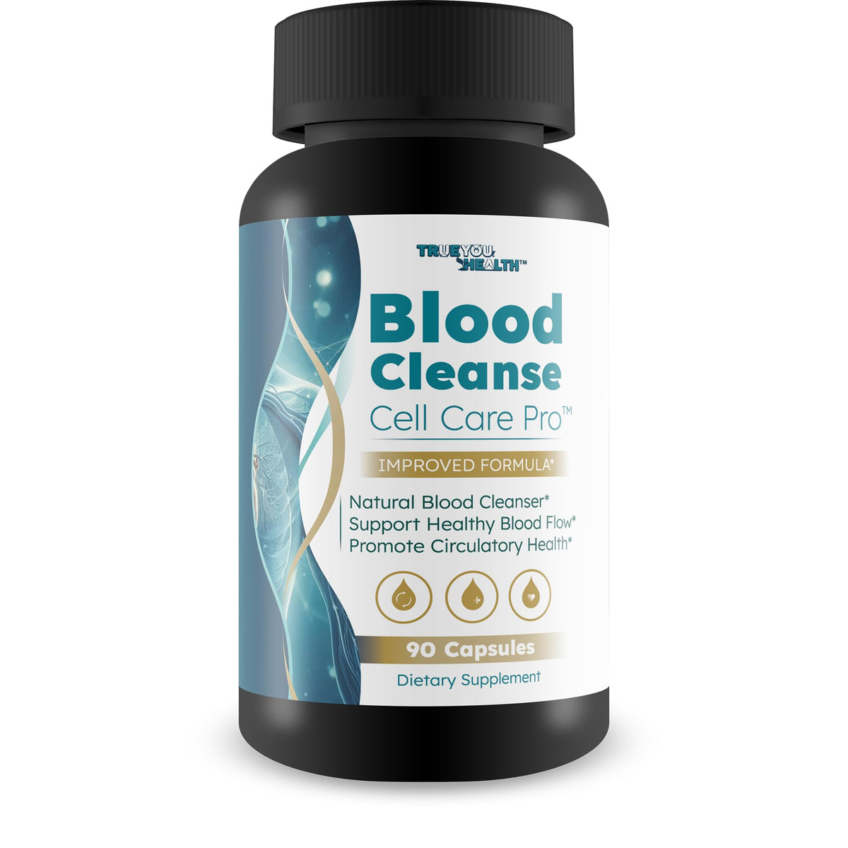Blood Cleanse Cell Care Pro de True You Health, vue de face