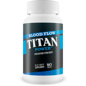 BLOOD FLOW TITAN POWER CIRCULATION TITAN support flacon de 109g vue de face