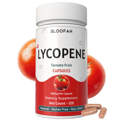 Bloofah Lycopène 500mg capsules vue de face