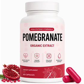 Bloomin Gummies Extrait de Grenade 60 capsules végétales vue de face