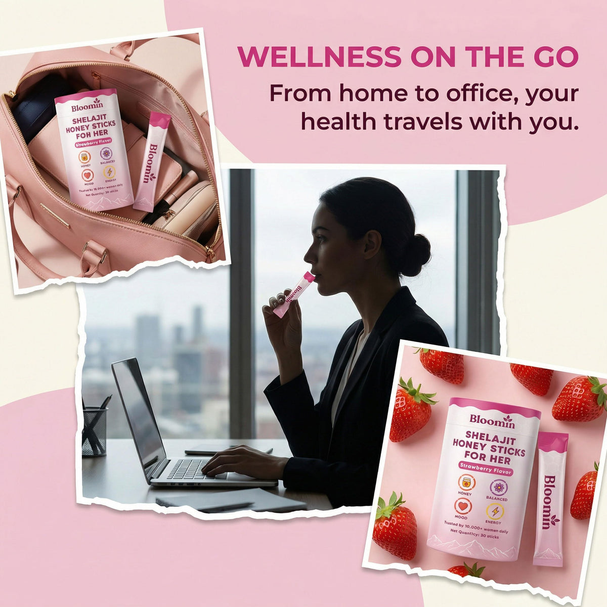 Bloomin Honey Sticks TOGOLIUN en voyage