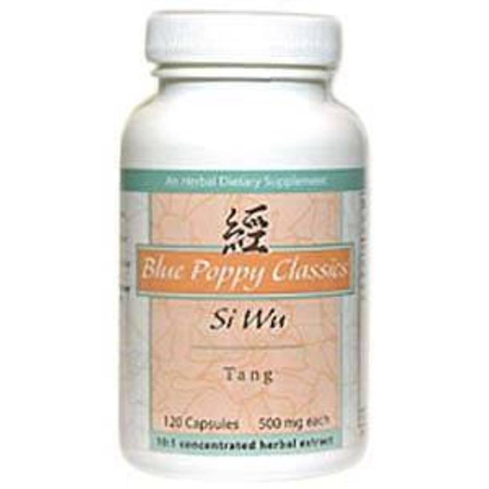 Blue Poppy Si Wu Tang 120 capsules 500mg vue de face