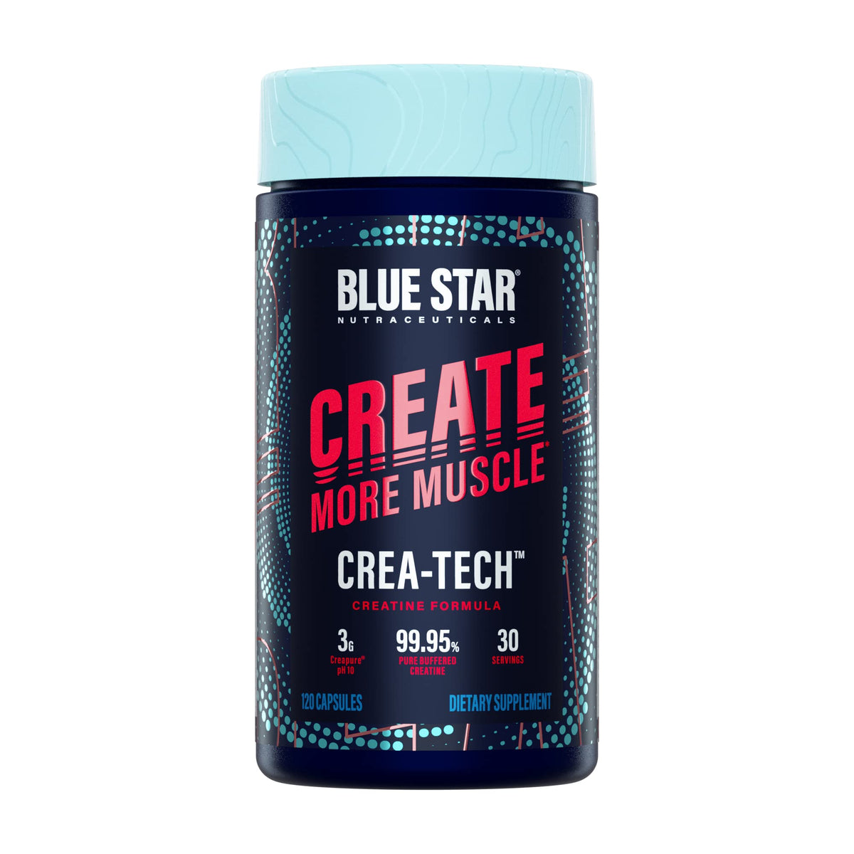 Blue Star Nutraceuticals Crea-Tech gélules en boîte